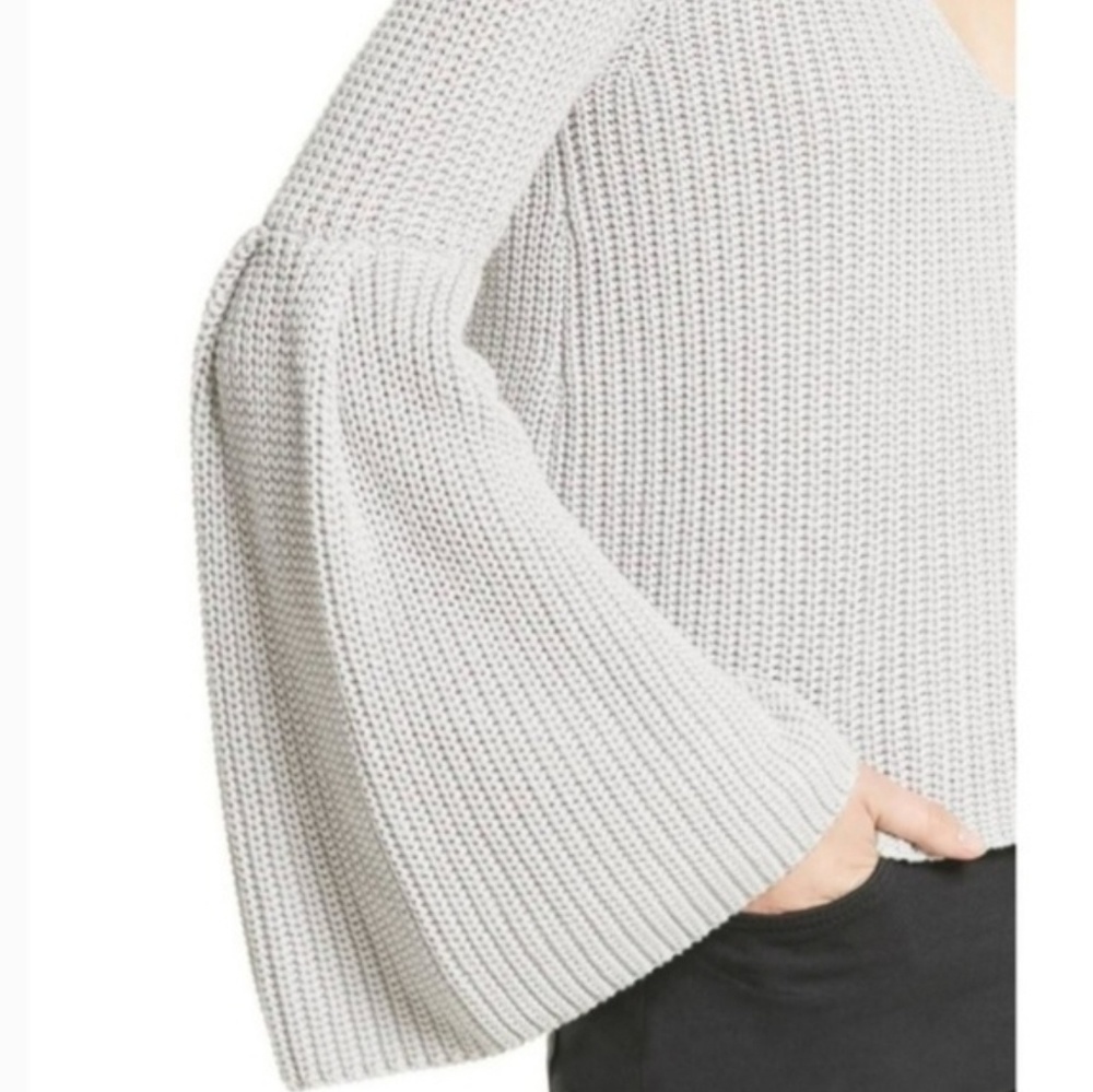 Free People | Chunky Cable Knit Pullover Sweater - Picture 3 of 6